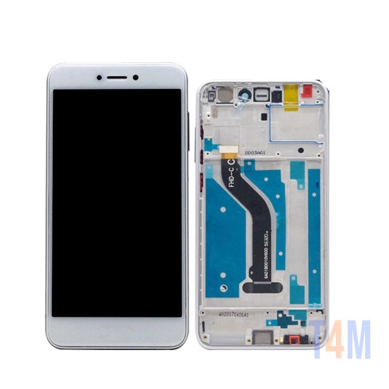 TOUCH+DISPLAY+FRAME HUAWEI P8 LITE 2017 BLANCO (SERVICE PACK 02351DLU/02351DYW/02351VBS)